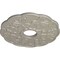 Ekena Millwork Terrones Butterfly Medallion (Canopies up to 3 7/8"), 17 7/8"OD x 3 7/8"ID x 1"P, Pearl White CM17TSPWS - alternate 2